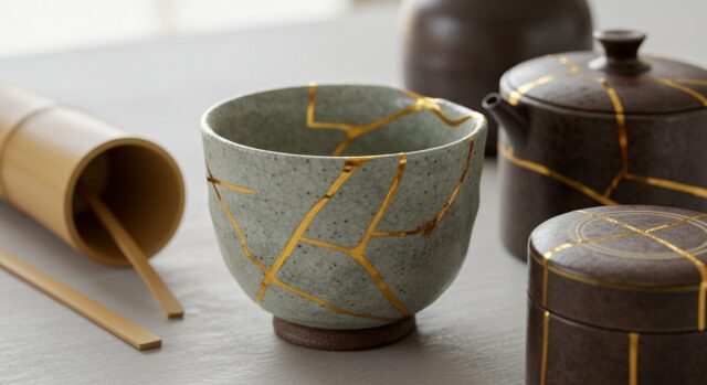 金継ぎ（Kintsugi）：壊れた器に命を吹き込む