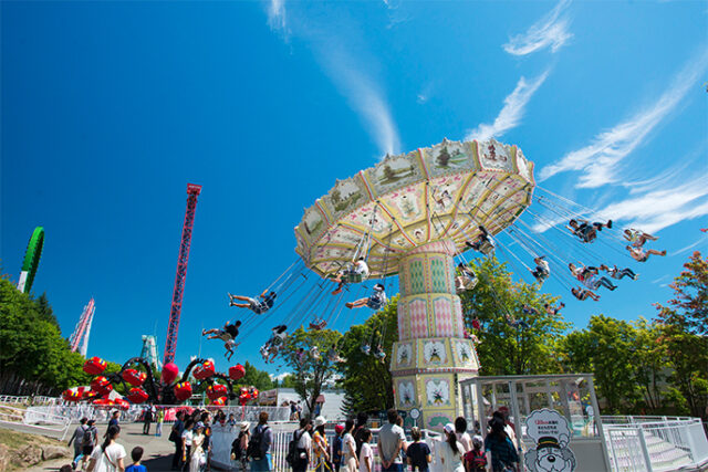 4. Enjoy spring / summer and autumn! Hokkaido's largest amusement park