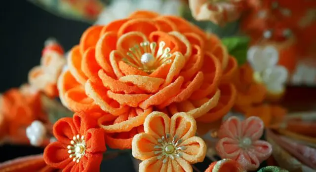 Tsumami-zaiku is full of charm! Be healed by the small world Tsumami-zaiku is full of charm! Be healed by the small world