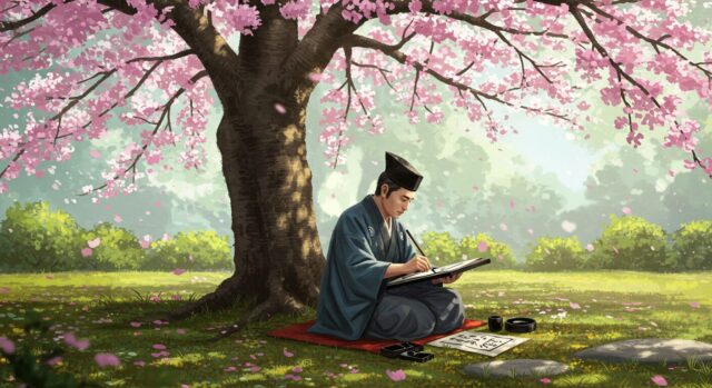 日本語でしかわからない?和歌の魅力 古今和歌集 巻一:春上 41~50首 | かわら版 Japan!