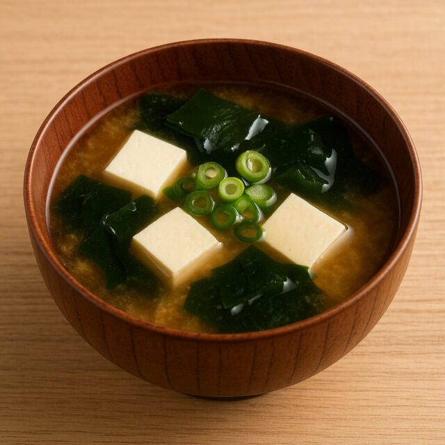 3. 味噌汁(10分でほっと一息)