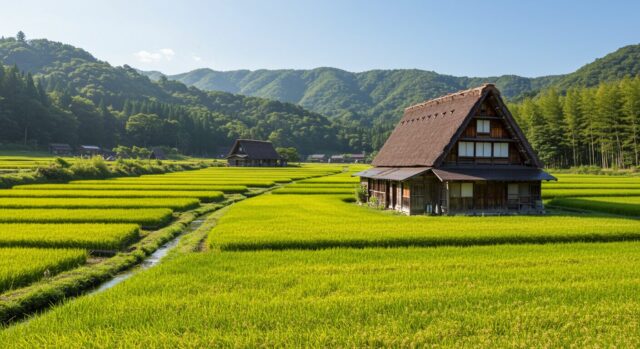 実在する日本の風景を再現