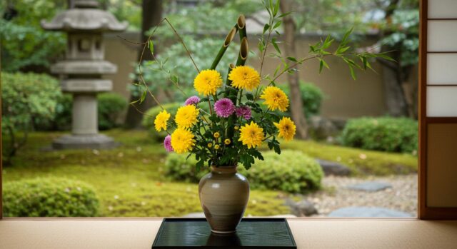 生け花：自然を映し出す芸術