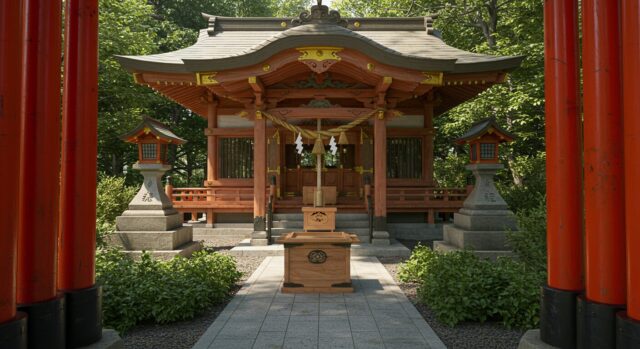 賽銭を投げる