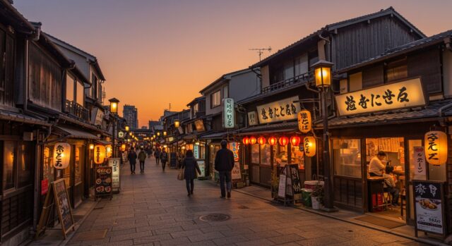 夕の時間帯