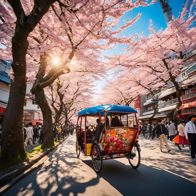  進化する人力車！昔と今の違いは？