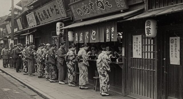 日本で独自に進化した中華料理　　　　　　　　　　ラーメンの歴史創成期・一章