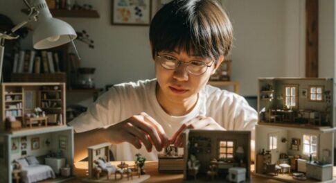 "รูปภาพ、นี่คือของจริง! - "The World of Dwarfs" สร้างโดย Mizukoshi Kiyotaka (Mozu) เป็นจริงเกินไป