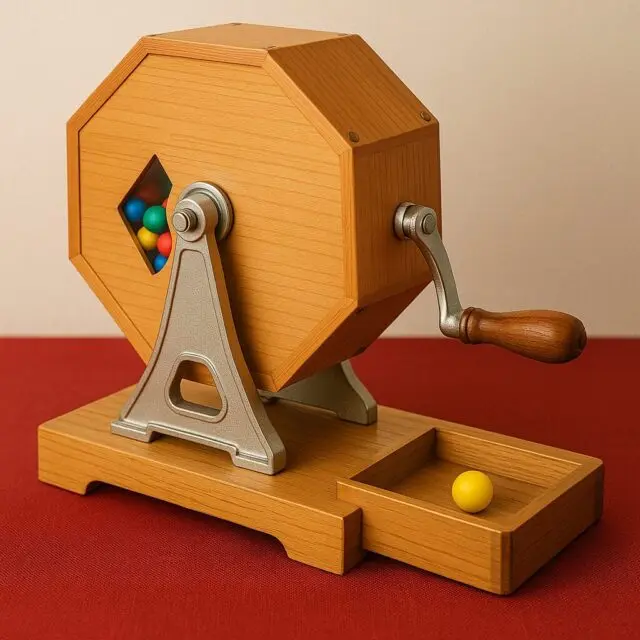 🎯【ガラポン】まわせば運命が決まる!? 日本発「新井式回転抽選器」の