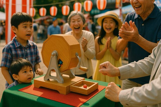 今も現役！日本各地でガラポン体験できる！