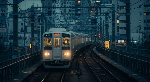 ② 「驚くほど静かな東京」を電車に乗るだけで体験できる