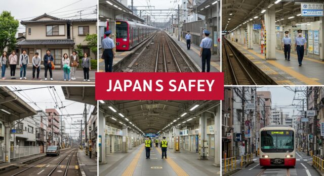 ① 日本の「安全性」は世界トップクラス— どこでも安心できる国
