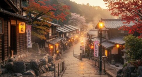 천년 증기로 둘러싸여 -Ikaho Onsen、당신의 마음을 풀어주는 조용한 여행