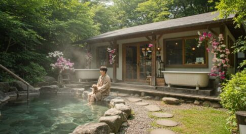 【札幌の隠れ家スポット】定山渓「心の里」で足湯カフェの癒し体験！わんちゃんと楽しめるドッグラン付きの6つの魅力を徹底解説