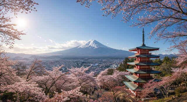 1. 新倉山浅間公園 – 「これぞ日本！」な圧巻の景色