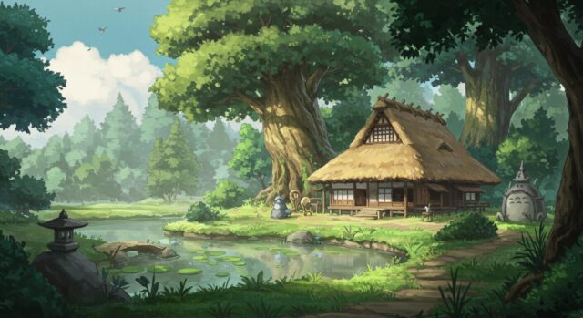 4. 忍野八海 – ジブリのような日本の原風景