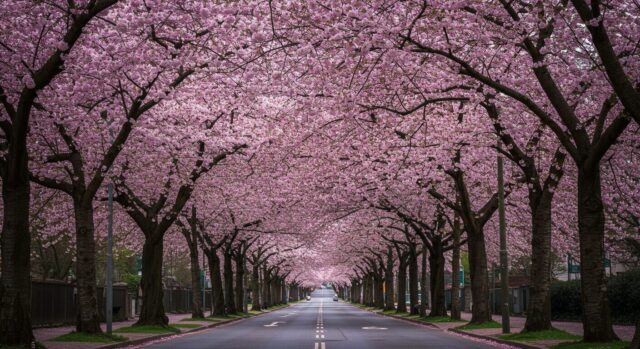 1. 栃木県…佐野市桜並木、太平山自然公園など