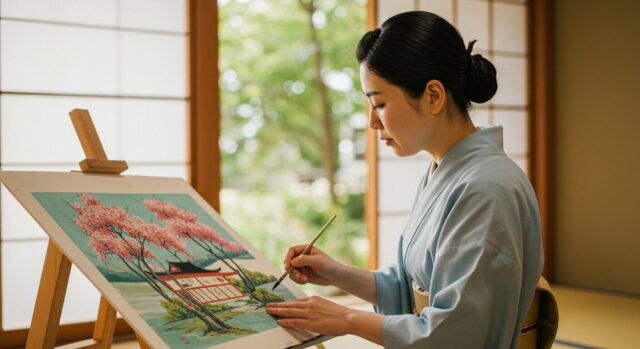 日本画の世界へようこそ 伝統が息づく静かな感動