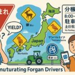 クラクション鳴らされるぜ？日本の道路標識を知らないと事故が起きるかも！！