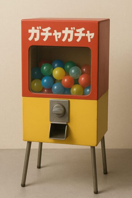 1965वर्ष: 日本で初めてのガチャガチャマシンが設置される