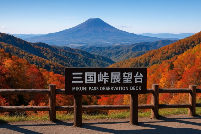 . 三国峠展望台 - 天空に浮かぶ大パノラマ