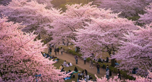 🌸なぜ日本人は、桜の下で集まるのか?