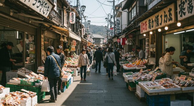 🎯 二条市場が外国人に人気の理由