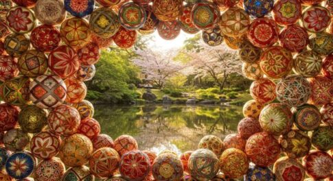 「まるで万華鏡」──世界が恋する日本の伝統手芸、手毬（てまり）の魔法