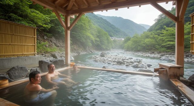 takuhide，著名的温泉，一个隐藏的温泉和鳗鱼温泉旅馆
