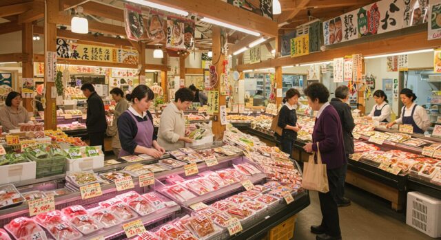 厚岸漁業協同組合直売所