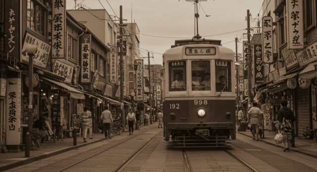 「この電車は、心を運ぶ──日本の“昭和”を今に伝える路面電車の物語」