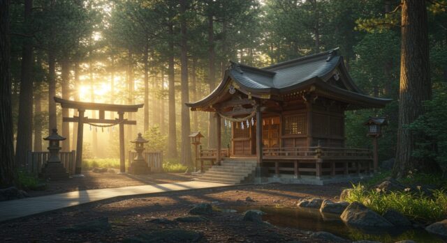 三国権現神社 - 静寂に包まれる神秘の場所
