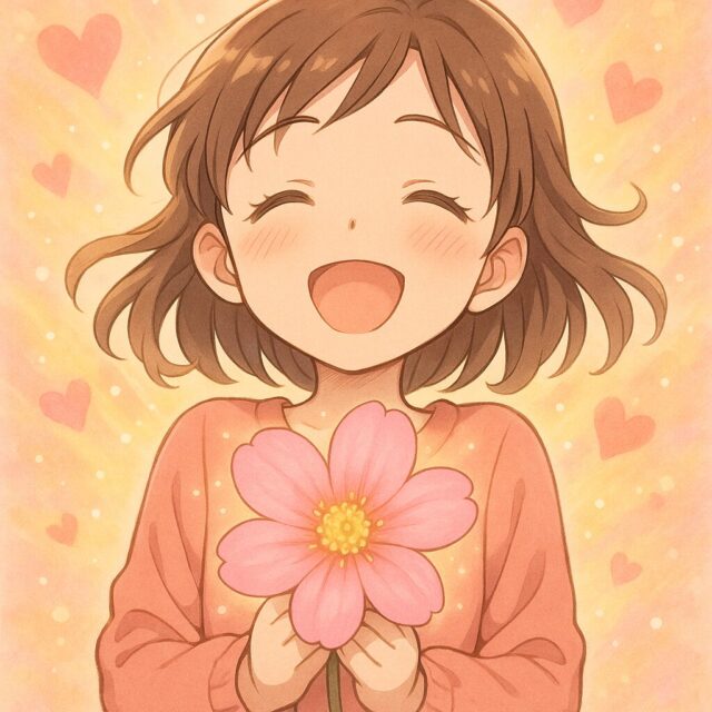 心の花が咲く瞬間、あなたは何を想いますか？