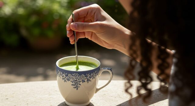 マグカップで楽しむ「マグ抹茶」の作り方