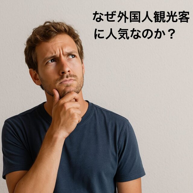 ✅ なぜ外国人観光客に人気なのか？