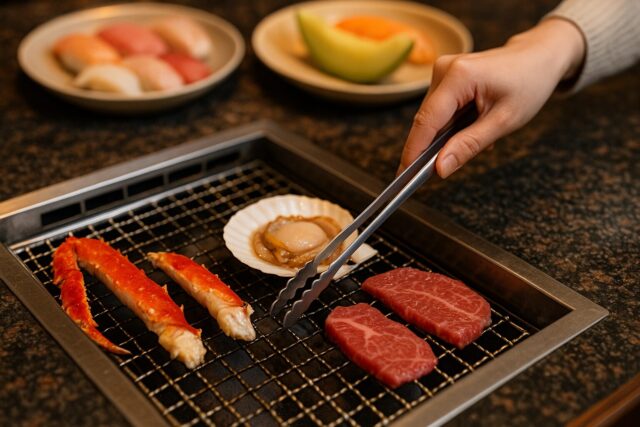 🔥セルフ焼き体験が楽しい！