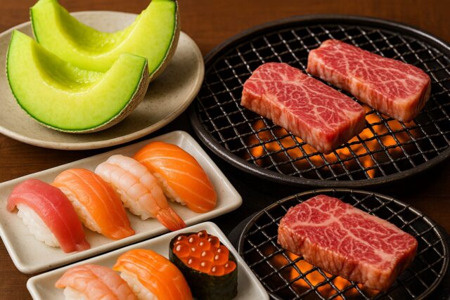 🍣寿司・和牛・メロンまで全部入り！
