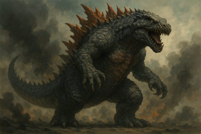 恐竜ではないリアリティを与えられた「怪獣」