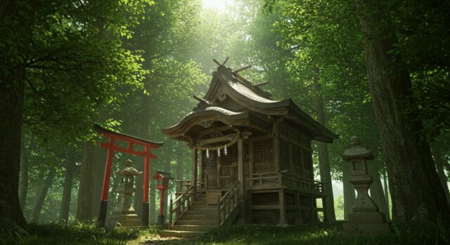 🏯 1. 湯本熊野神社(ゆもとくまのじんじゃ)