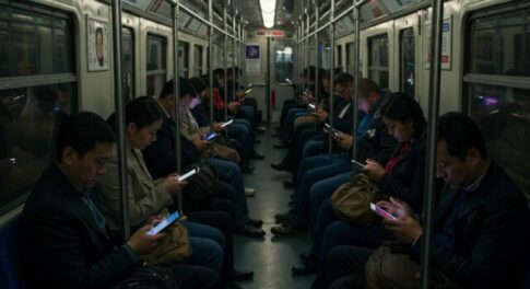 「スマホが支配する通勤電車──沈黙する私たちと、脳が渇望する“何もしない時間”の真実」