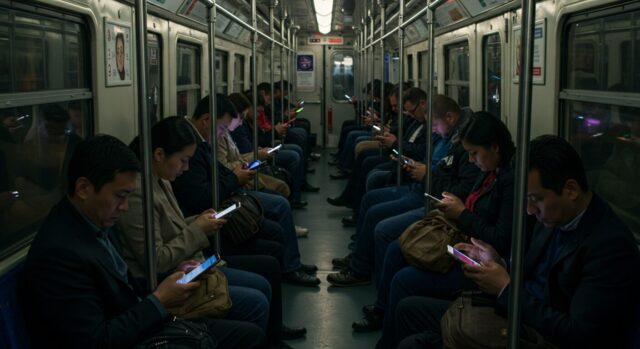 「スマホが支配する通勤電車──沈黙する私たちと、脳が渇望する“何もしない時間”の真実」