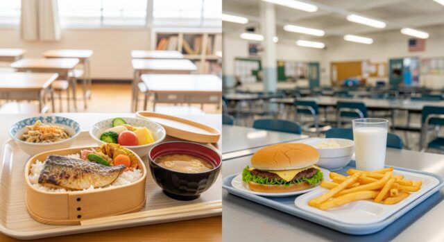 🌎海外の学校給食と比べると？──文化の違いが見える食卓