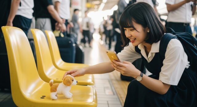 🚄 東京駅のホームで見た、かわいすぎる光景