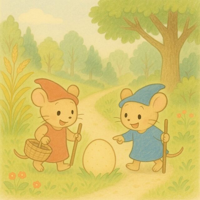 5. ぐりとぐらとふしぎなたまご