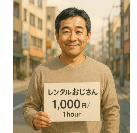 「誰かに話を聞いてほしい」…そんな夜に使いたい“おっさんレンタル”のすすめ