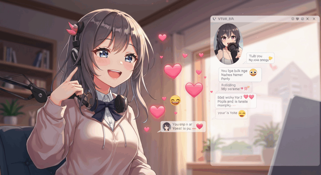 推し活しやすい!視聴者との距離が近い!