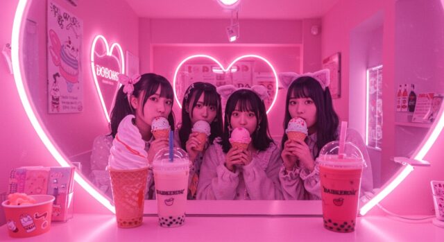 原宿竹下通り店 写真スポット|ここ、フォトブースの集合体