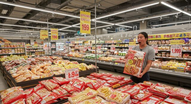 "여기、日本で一番心強いスーパーかも」