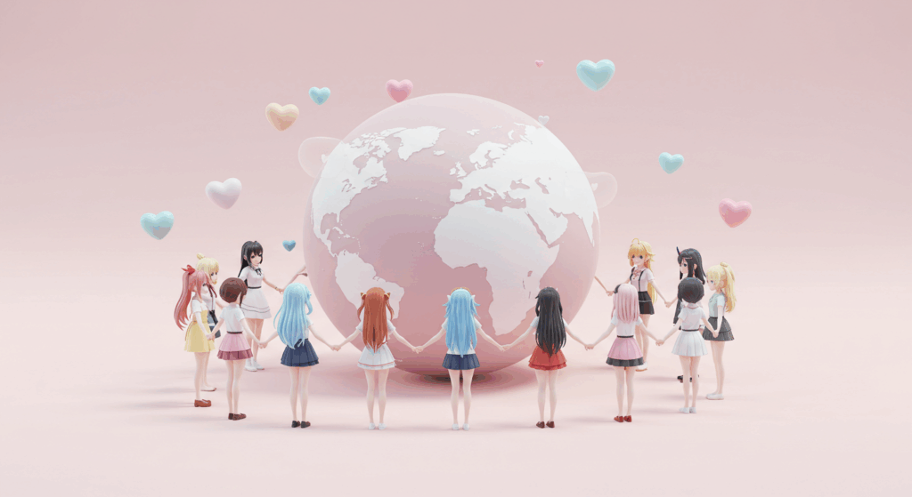 “世界を救う美少女”は、中年男性かもしれない。