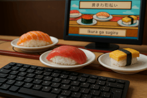 遊びながら日本語がうまくなる!? タイピングゲーム『寿司打』が話題！！